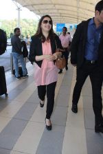 Madhuri Dixit snapped at airport on 18th Dec 2015
